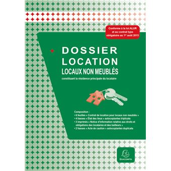 Dossier Exacompta Location locaux non meublés