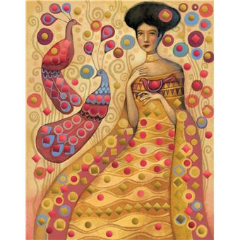 L'art à la manière de Klimt - Sequins à coller rêveries - pochette avec accessoires