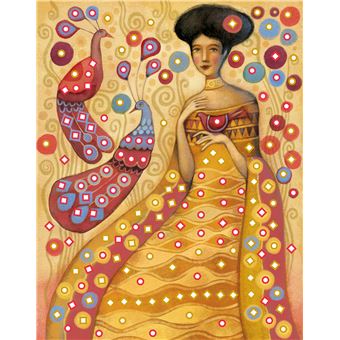 L'art à la manière de Klimt - Sequins à coller rêveries - pochette avec accessoires