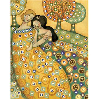 L'art à la manière de Klimt - Sequins à coller rêveries - pochette avec accessoires