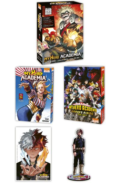 My Hero Academia T34 - Edition collector - Kohei Horikoshi - Coffret