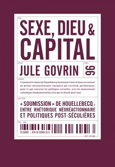 Sexe, Dieu et capital