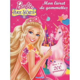 Barbie - Mon livre de gommettes - Barbie et la porte secrète