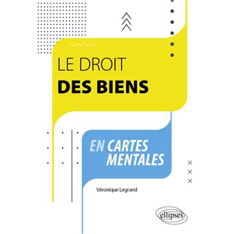 Le droit des biens en cartes mentales
