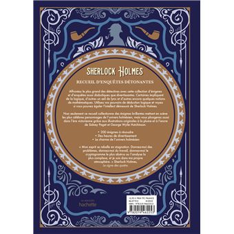Sherlock Holmes - recueil d'enquêtes détonantes