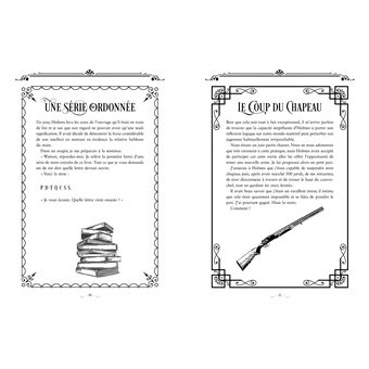 Sherlock Holmes - recueil d'enquêtes détonantes