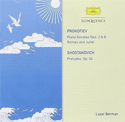 Piano sonatas 2 & 8/romeo and juliet/preludes op 34