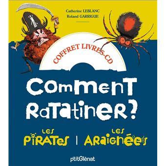 Coffret Comment ratatiner les pirates et les araignées - Livre CD