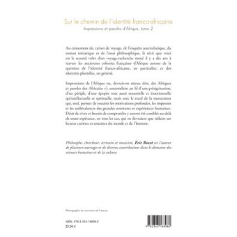Sur le chemin de l'identité franco-africaine