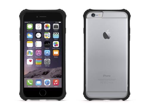 GRIFFIN COVER SURVIVOR CLEAR IPH6+ BLACK