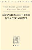 Néokantismes et théorie de la connaissance