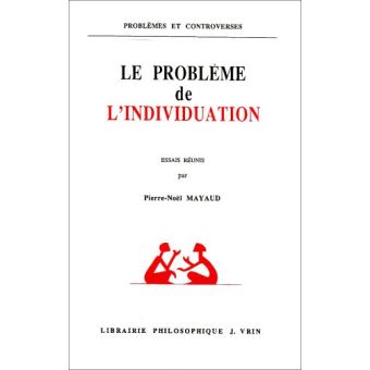 Le problème de l'individuation