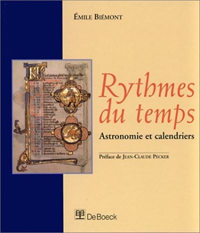 Rythmes du temps astronomie et calendriers