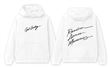 Sweat shirt hoodie Daft Punk Get Lucky unisexe Blanc Taille L Exclusivité Fnac