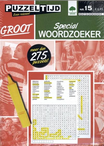 Puzzeltijd Woordzoeker Special pakket 15-16