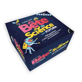 La boîte à quiz Bête de science avec Futura