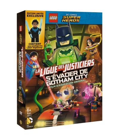 Lego DC Il s'évade de Gotham City DVD