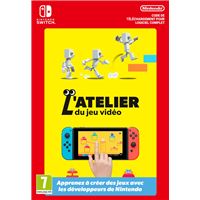 Code de téléchargement L’atelier du jeu vidéo Nintendo Switch