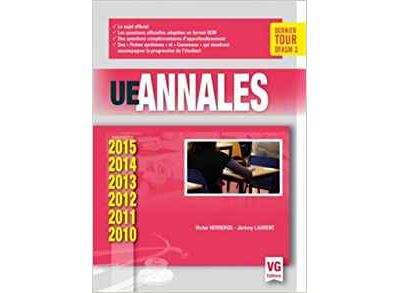 UE annales 2010-2015