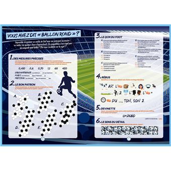 Cahier de vacances adultes 2023 - Telefoot