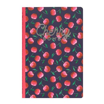 Cahier Legami Large Lined Cherry Bomb