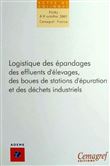 Logistique des épandages des effluents d'élevage, des boues de stations d'épuration et des déchets industriels
