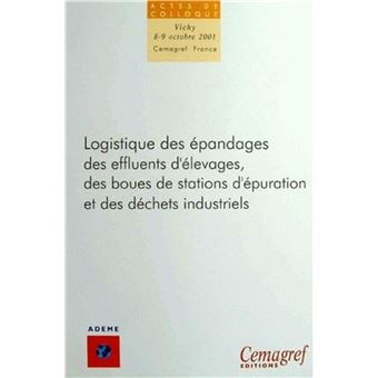 Logistique des épandages des effluents d'élevage, des boues de stations d'épuration et des déchets industriels
