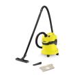 Aspirateur eau et poussière Kärcher WD 2 Jaune