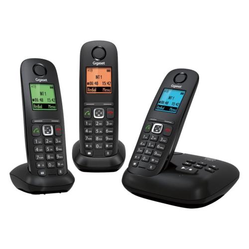 Acheter Téléphone sans fil Gigaset A540A Trio, Noir État correct - 119,00 € Téléphone sans fil Gigaset A540A Trio, Noir État correct - Gigaset reconditionné disponible sur Fnac