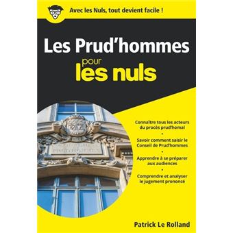 Les Prud'hommes pour les Nuls Poche