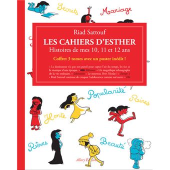 Les cahiers d'EstherCoffret Les Cahiers d'Esther - 3 tomes - Histoires de mes 10, 11, et 12 ans