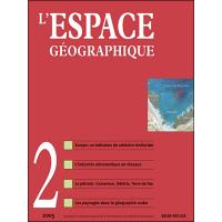L'espace géographique