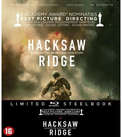 HACKSAW RIDGE (STEELBOOK)-BLURAY-NL