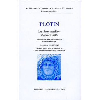 Les deux matières (Ennéade II, 4, [12])