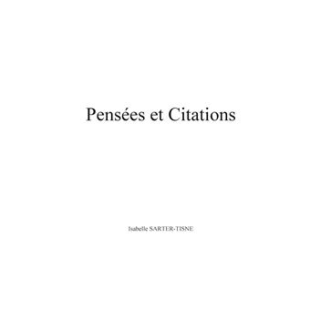 Pensées et Citations - 1