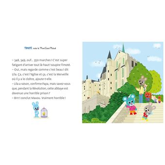 Timoté visite le Mont-Saint-Michel