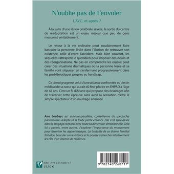 N'oublie pas de t'envoler