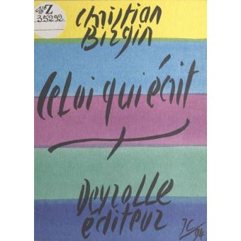 Celui qui écrit - 1