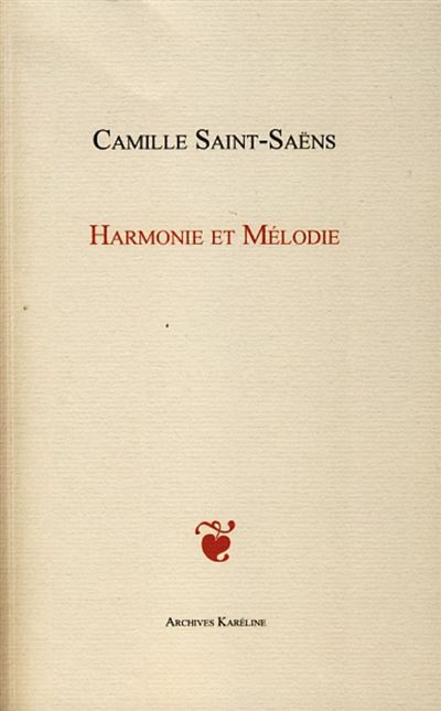 Harmonie et Mélodie