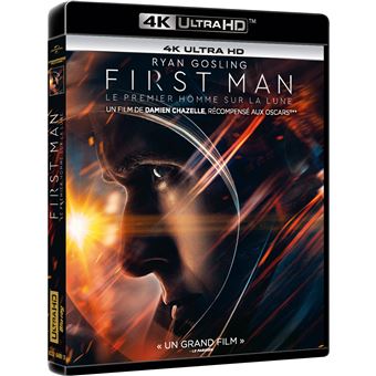 First Man Le premier homme sur la Lune Steelbook Edition Fnac Blu-ray 4K  Ultra HD - Damien Chazelle - Blu-ray 4K - Achat & prix