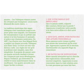Ma petite boîte bien-être - Appliquez les 4 accords toltèques dans votre vie