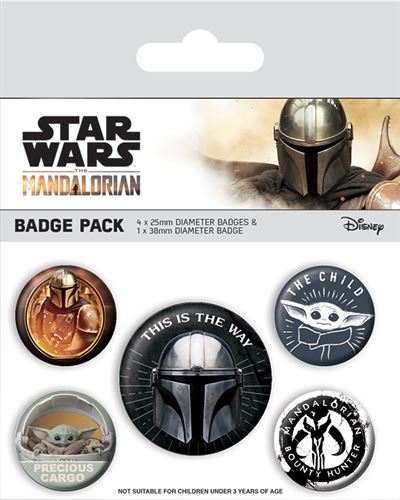 Set Badges Star Wars The Mandalorian This Is The Way