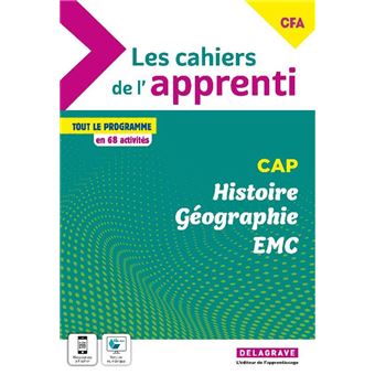 Histoire Géographie EMC CAP et CFA (2022) - Pochette élève