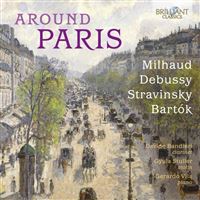 Around Paris Œuvres pour clarinette, violon et piano
