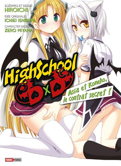 High school dxd : asia et koneco le contrat secret -  ISHIBUMI+HIROICHI - broché