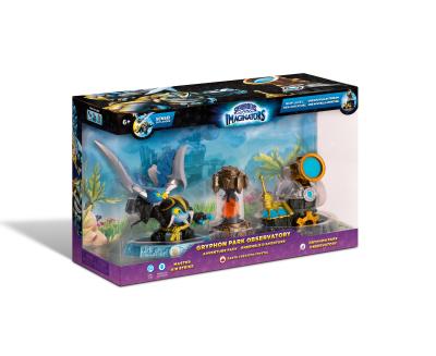 Figurines Skylanders Imaginators Adventure Pack : Airstrike + Figurine Cristal Earth + Observatory Vague 1