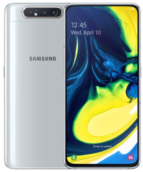 Smartphone Samsung Galaxy A80 6,7 128Go Argent + Double Sim