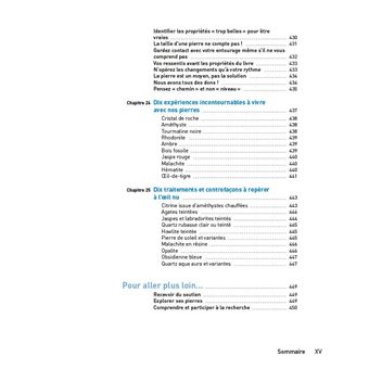 Pierres et cristaux pour les Nuls