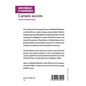 Carnets secrets