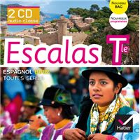 Escalas Espagnol Tle éd. 2012 - 2 CD audio classe